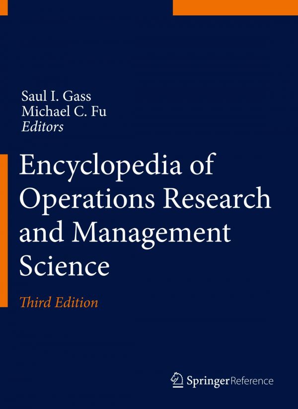 Encyclopedia of Operations Research and Management Science