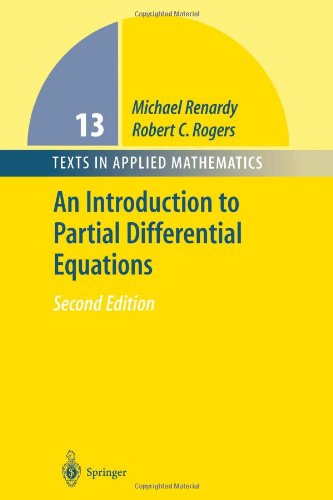 An Introduction To Partial Differential Equations (Texts In Applied Mathematics)