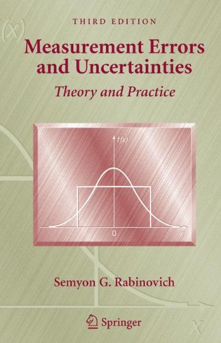 Measurement Errors and Uncertainties