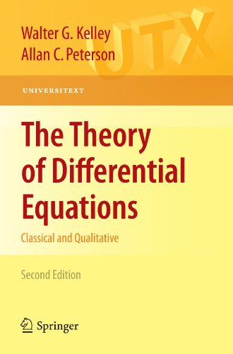 The Theory Of Differential Equations