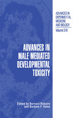 Advances in Male Mediated Developmental Toxicity