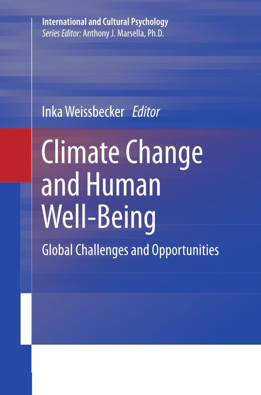 Climate Change and Human Wellbeing