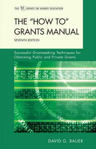 The 'How To' Grants Manual