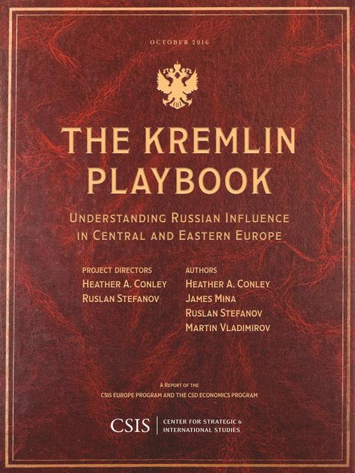 The Kremlin Playbook