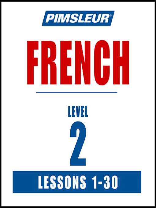 Pimsleur French Level 2 MP3
