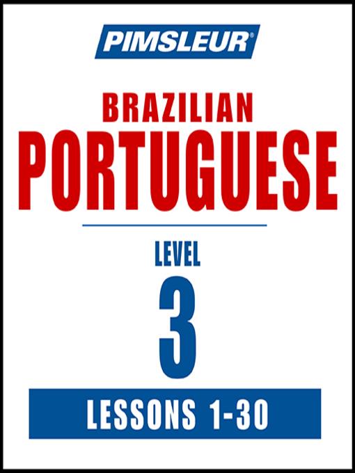 Pimsleur Portuguese (Brazilian) Level 3 MP3