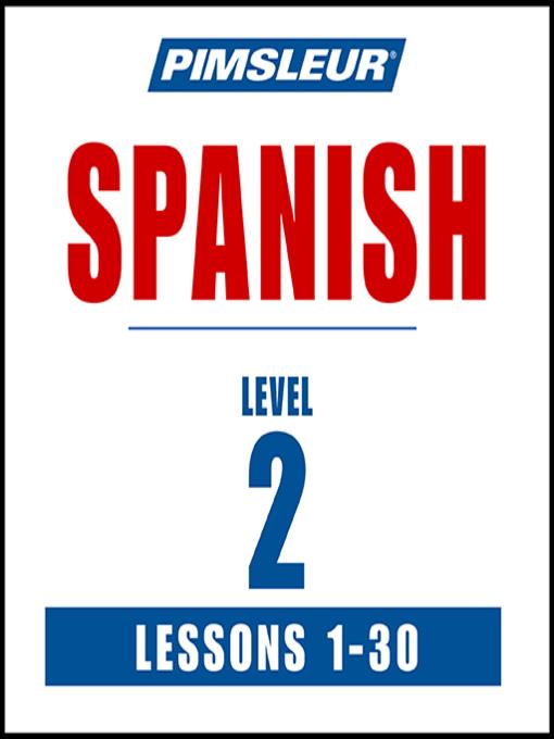 Pimsleur Spanish Level 2 MP3