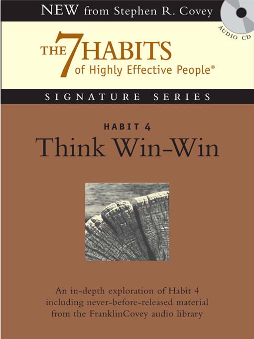 Habit 4 Think Win-Win