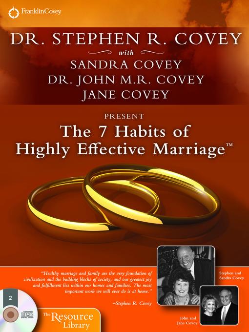 The 7 Habits of Highly Effective Marriage