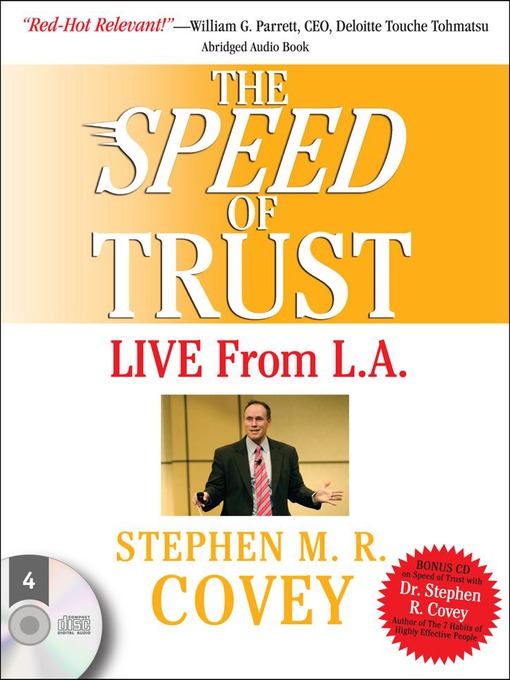 The Speed of Trust