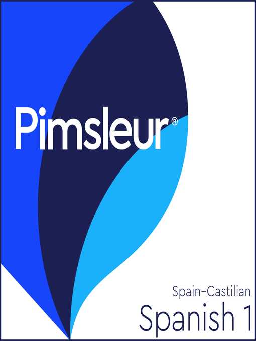 Pimsleur Spanish (Castilian) Level 1 MP3