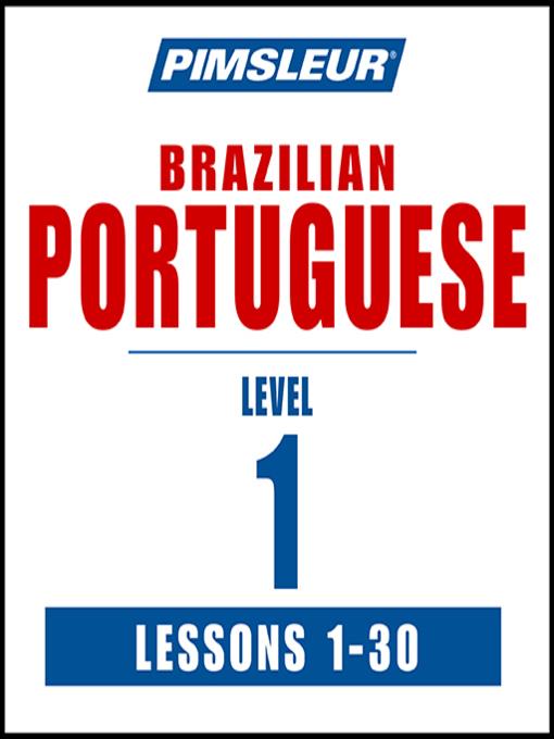 Pimsleur Portuguese (Brazilian) Level 1 MP3