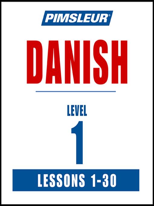 Pimsleur Danish Level 1