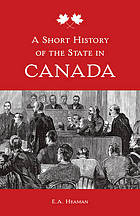 A Short History of the State in Canada