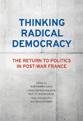 Thinking Radical Democracy