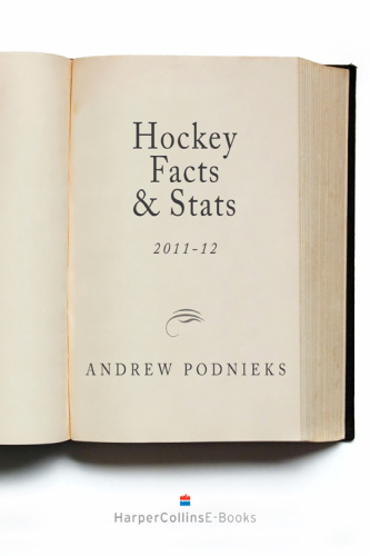 Hockey Facts and Stats 2011-2012.