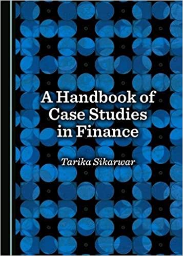 A handbook of case studies in finance