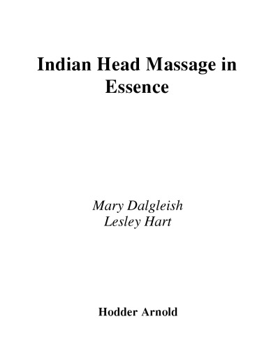 Indian head massage in essence