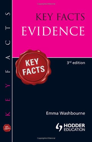 Key Facts Evidence, Third Edition