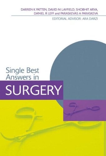 Single best answers in surgery