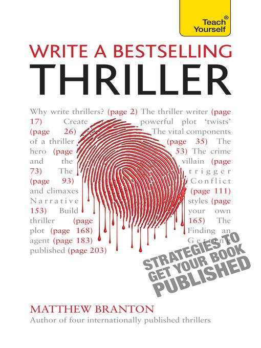 Write a Bestselling Thriller Strategies to Get Your Book Published