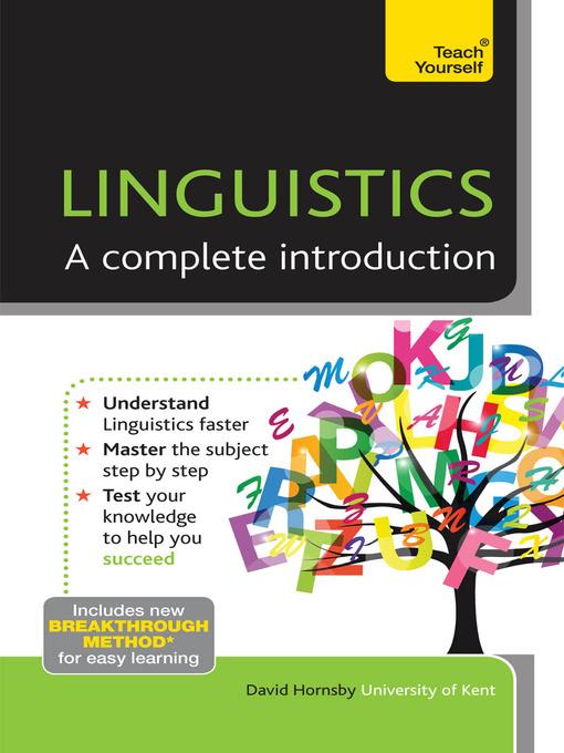 Linguistics - A Complete Introduction: Teach Yourself