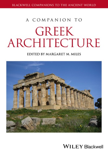 A Companion to Greek Architecture