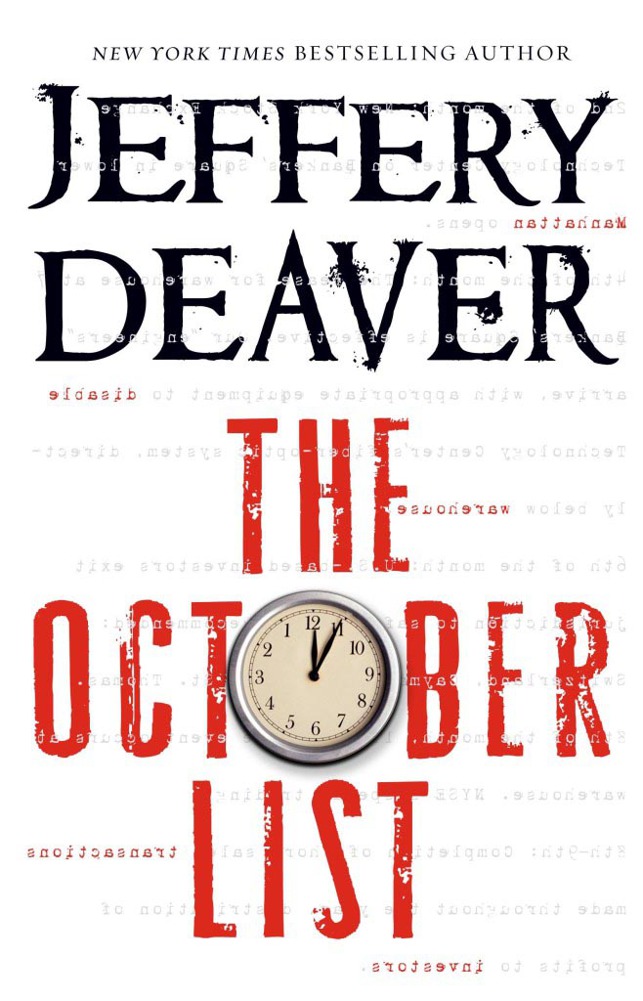 The October list : a novel in reverse