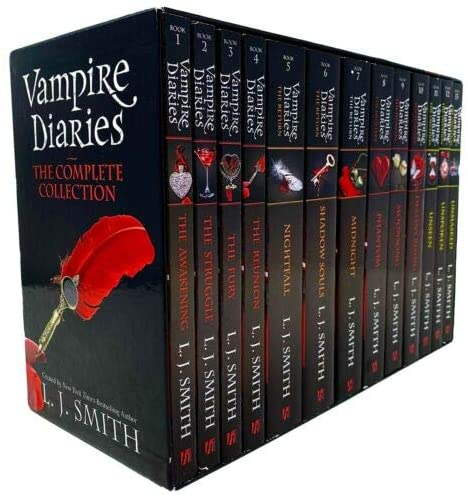 Vampire Diaries The Complete Collection Books 1 - 13 Box Set by L. J. Smith