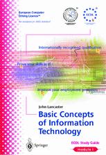 ECDL module 1 : basic concepts of information technology : ECDL-the European PC standard