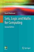 Sets, Logic and Maths for Computing (Undergraduate Topics in Computer Science)