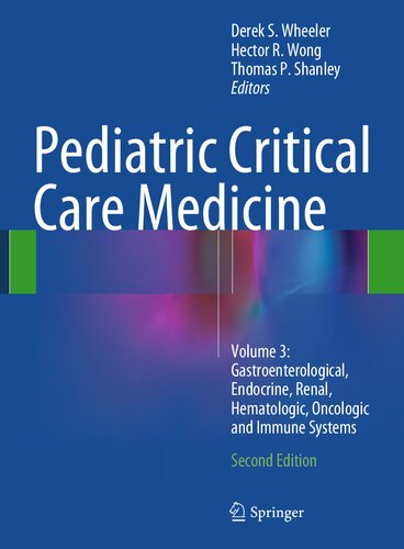 Pediatric Critical Care Medicine