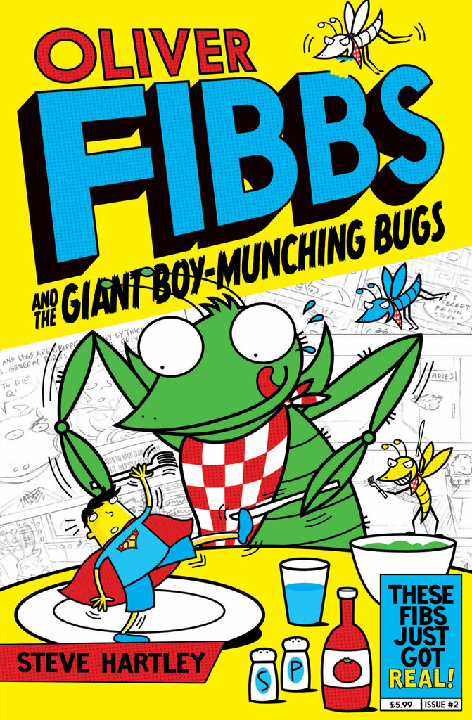 Oliver Fibbs and the giant boy-munching bugs