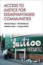 Access to justice for disadvantaged communities.