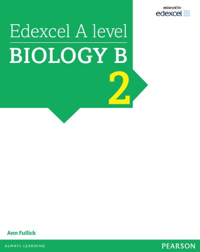 Edexcel A level Biology B Student Book 2 + ActiveBook (Edexcel GCE Science 2015)