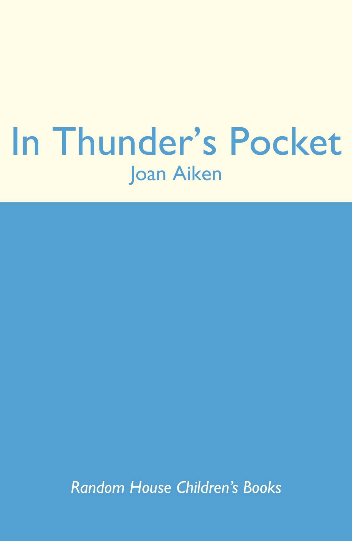 In Thunder's Pocket