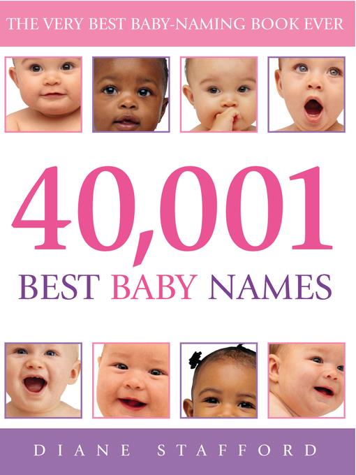 40,001 Best Baby Names