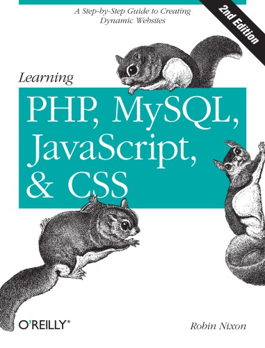 Learning PHP, MySQL, JavaScript, and CSS