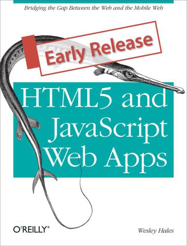 Html5 and JavaScript Web Apps