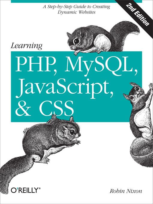 Learning PHP, MySQL, JavaScript, and CSS