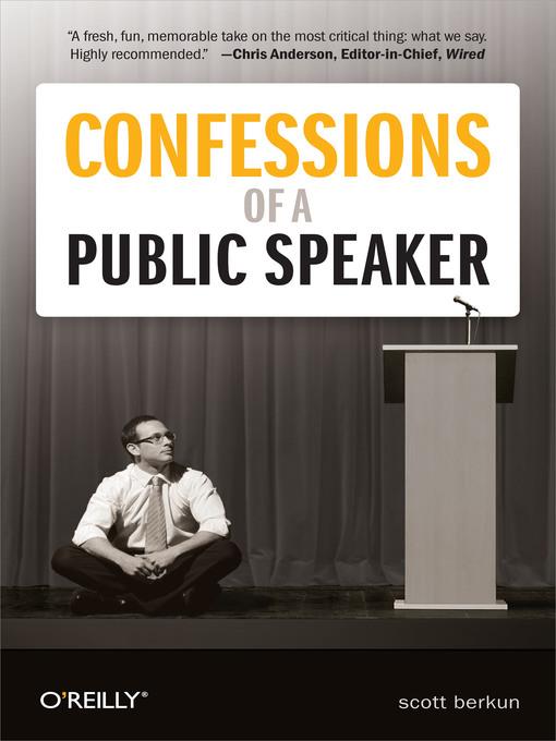 Confessions of a Public Speaker