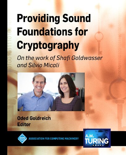 Providing Sound Foundations for Cryptography