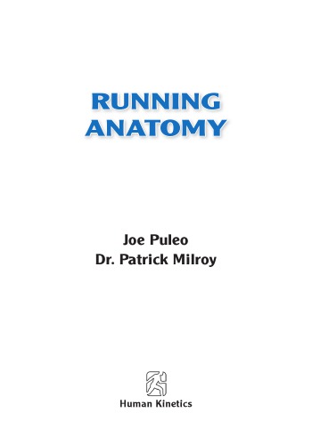 Running Anatomy.