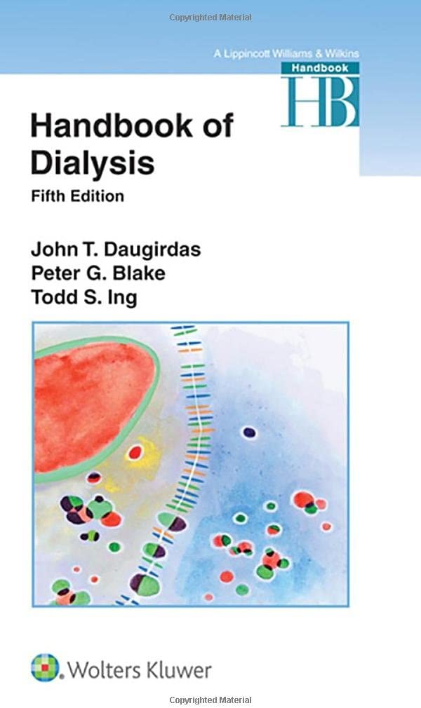 Handbook of Dialysis