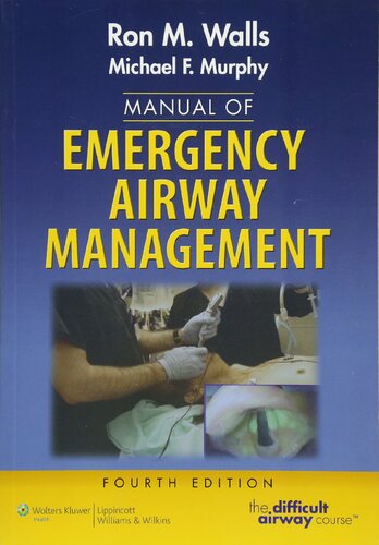 Manual of Emergency Airway Management