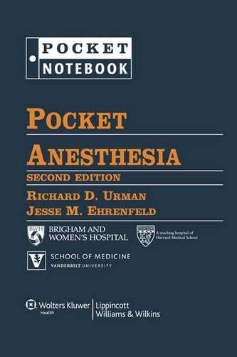 Pocket Anesthesia (Pocket Notebook)