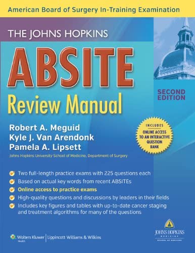 The Johns Hopkins ABSITE Review Manual