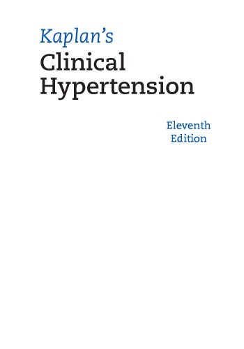 Kaplan's Clinical Hypertension