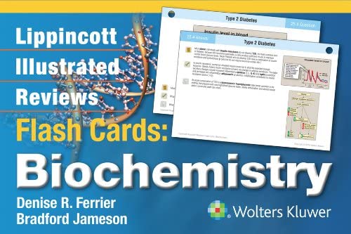 Lippincott Illustrated Reviews Flash Cards: Biochemistry (Lippincott Illustrated Reviews Series)