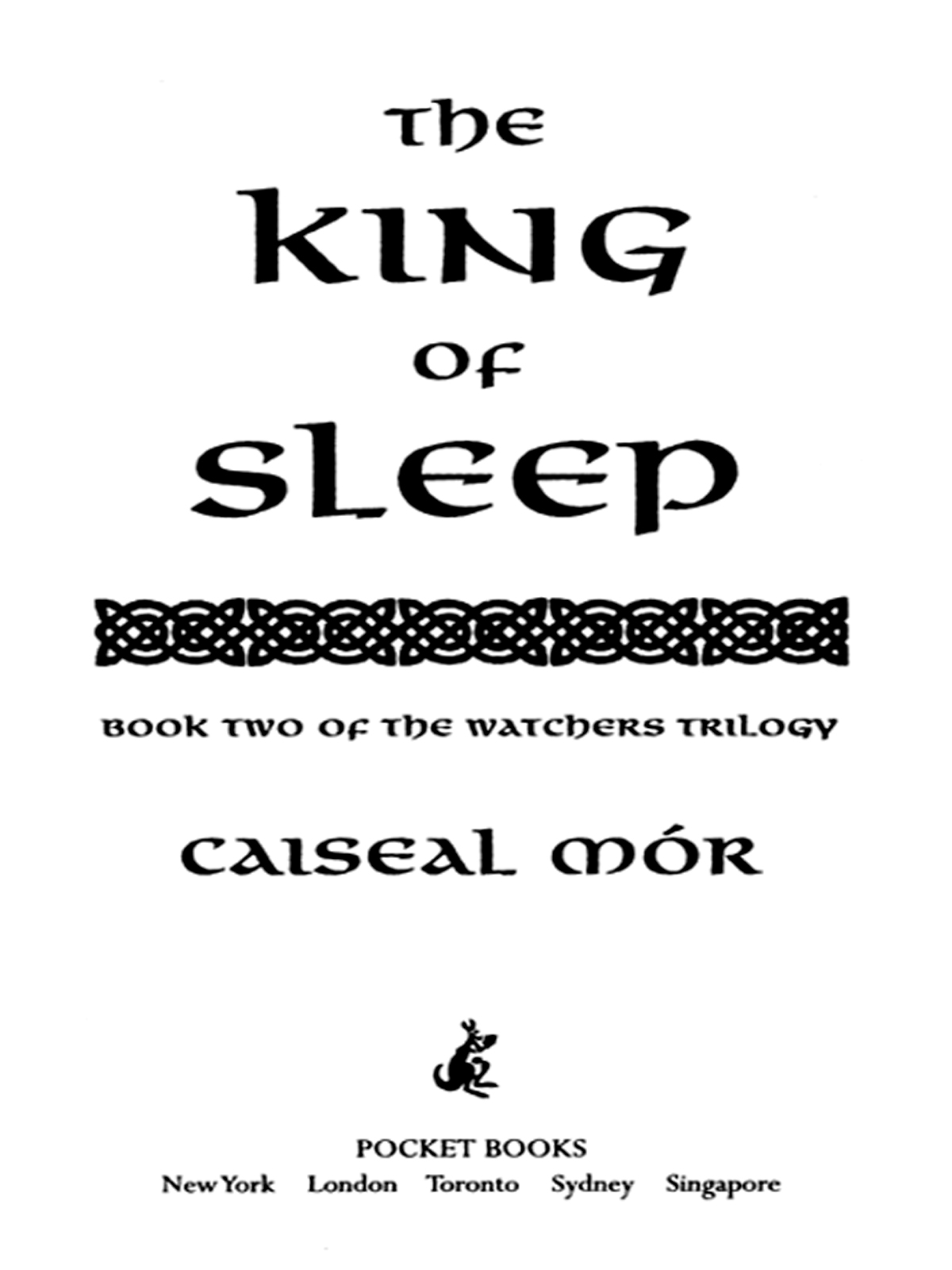 The King of Sleep (The Watchers, #2)